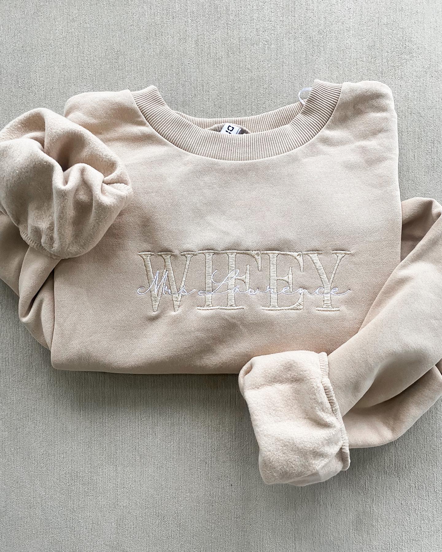 Monochrome WIFEY Crewneck